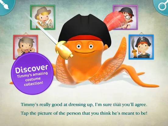 Ảnh chụp màn hình của Timmy Tickle iPad 