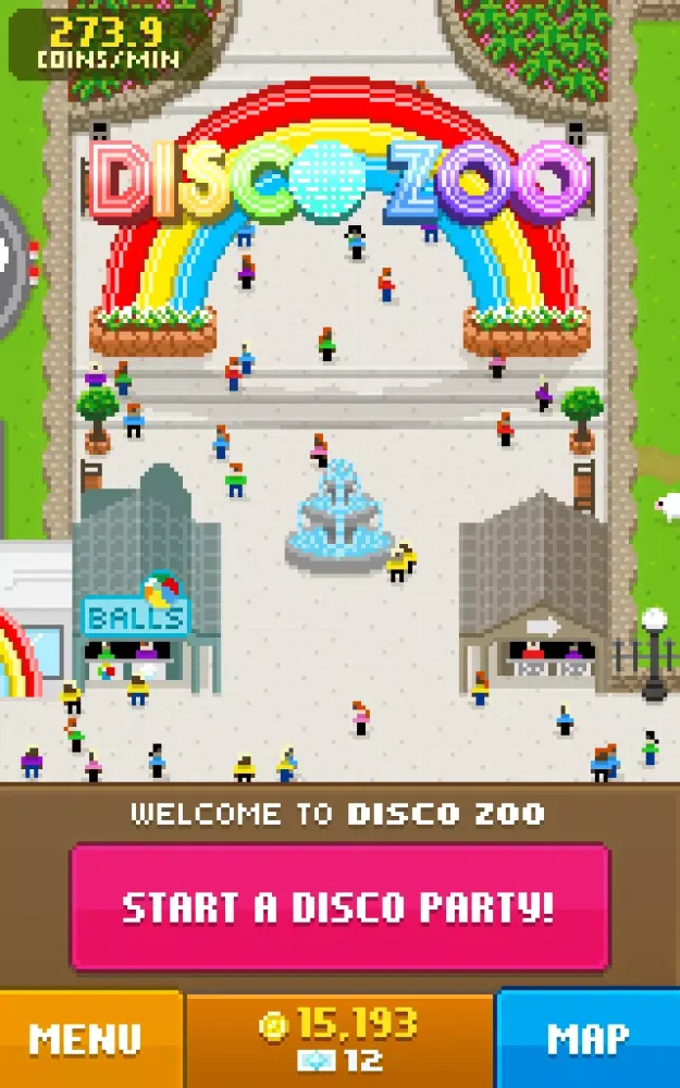 Ảnh chụp màn hình của Disco Zoo