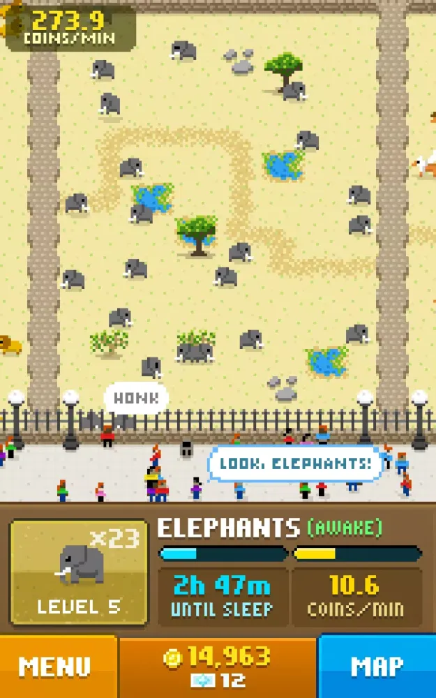 Ảnh chụp màn hình của Disco Zoo