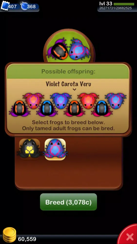 Zrzuty ekranu Pocket Frogs