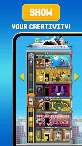 Tiny Tower: Tap Idle Evolution Screenshots3