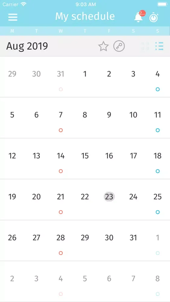 ภาพหน้าจอของ nimbus employee app