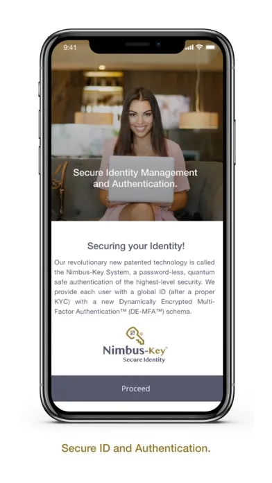 Screenshot di Nimbus-Key ID