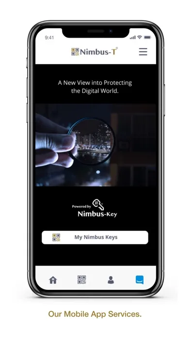 Screenshot di Nimbus-Key ID