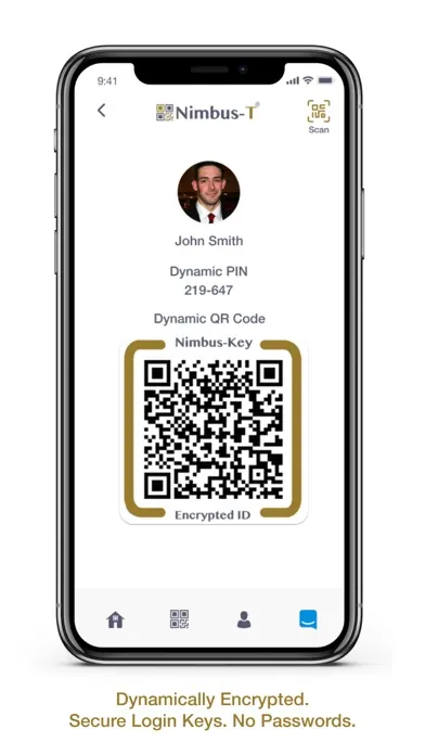 Screenshot di Nimbus-Key ID