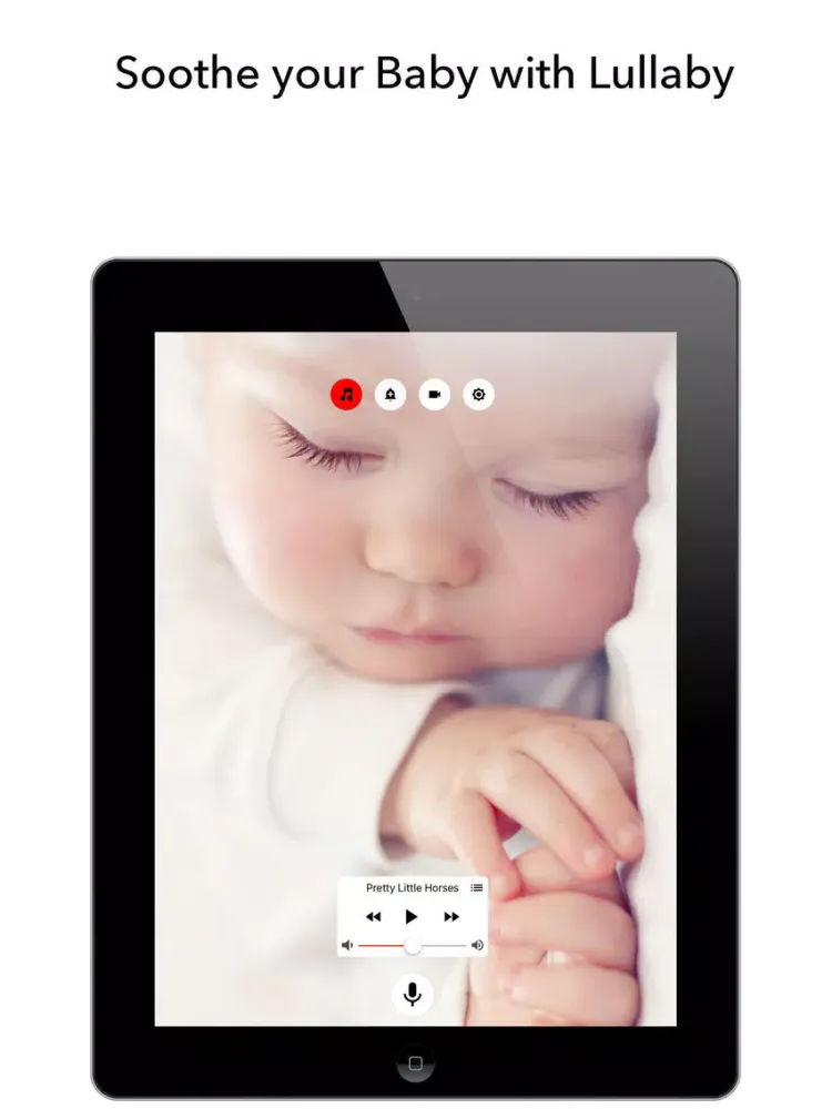Capturas de pantalla de Baby Monitor+ Pro iPad 