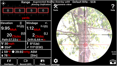 Capturas de tela do Digiscope Ballistics