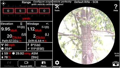 Capturas de tela do Digiscope Ballistics