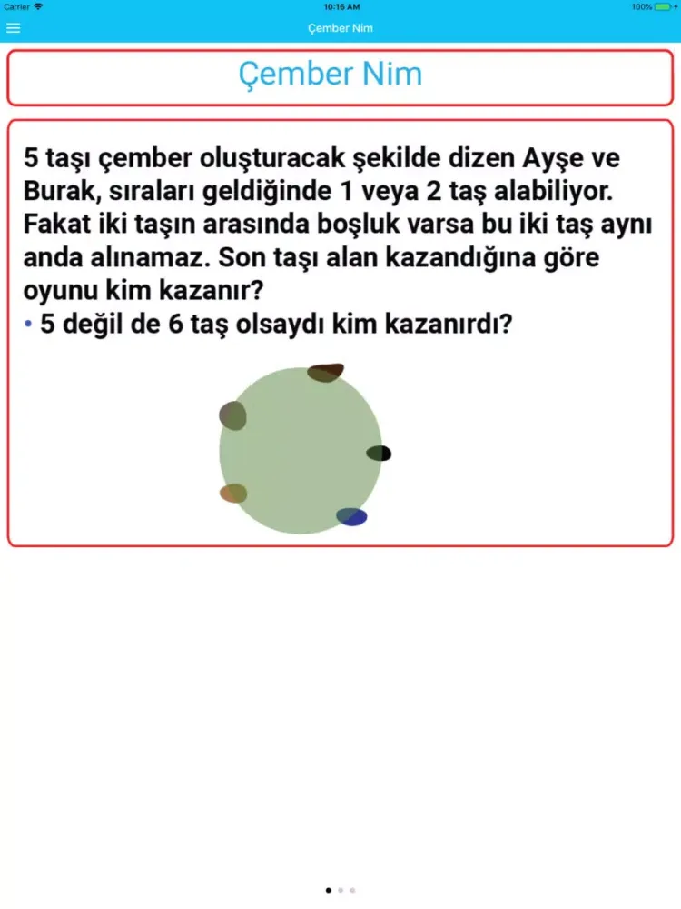 Captures d'écran de Nim Oyunları iPad 
