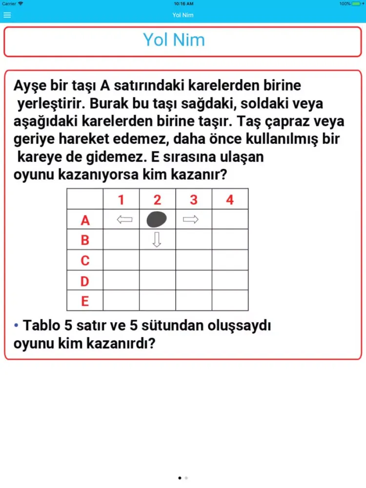 Captures d'écran de Nim Oyunları iPad 