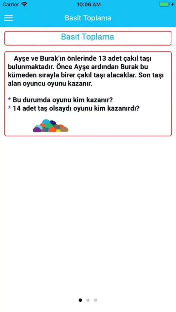 Captures d'écran de Nim Oyunları