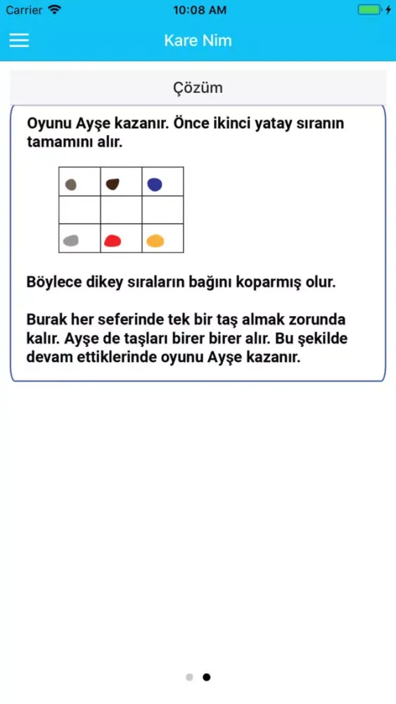 Captures d'écran de Nim Oyunları