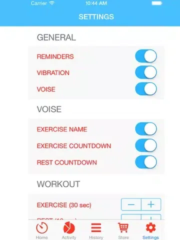 7 Minute workout for iPhone - The Best personal trainer plus daily workout for flat abs & fast calories burn iPad Screenshots