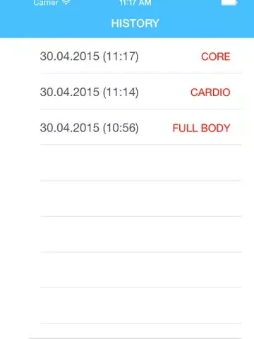 7 Minute workout for iPhone - The Best personal trainer plus daily workout for flat abs & fast calories burn iPad Screenshots
