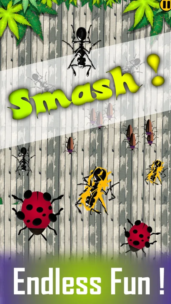 Ants and bugs smash - The best Smash and Crash the ant , Insects & bugs free game Screenshots