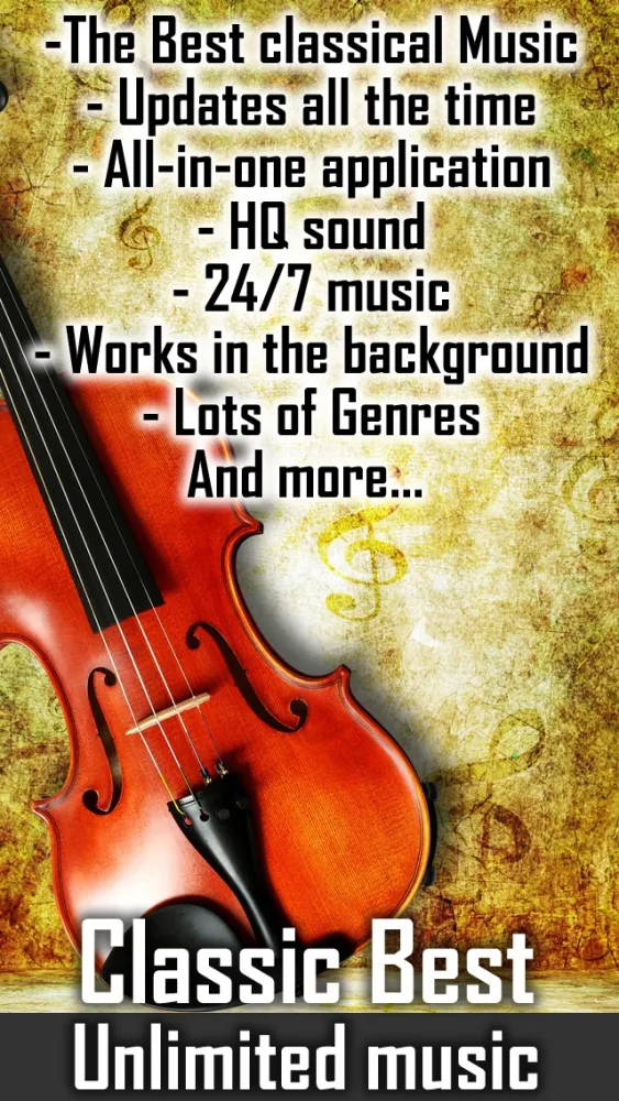 Best classic music collection - The best concertos , sonatas & symphonies from live radio stations Screenshots