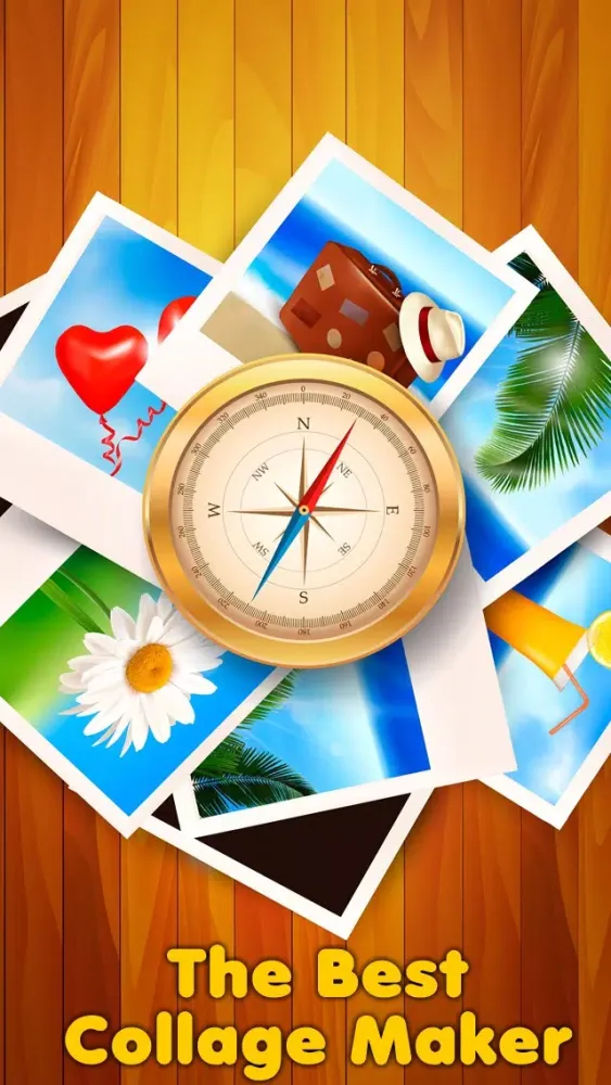 Instant photo Collage creator and montage maker - Create awesome collages with free full image editor app Ekran Görüntüleri