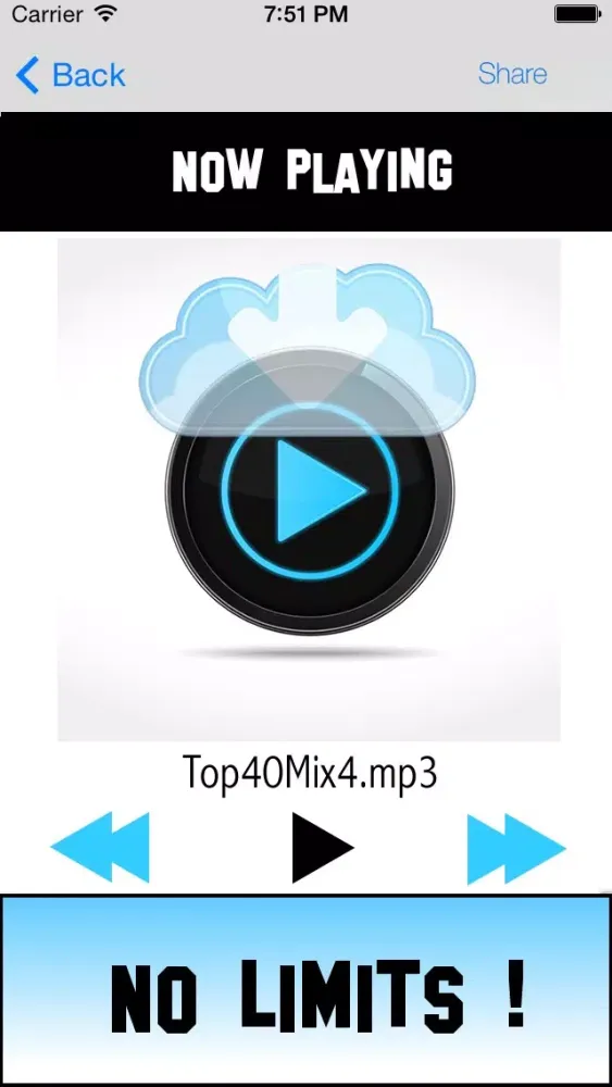 Drop N Play music box - Turn your dropbox folders into a personal cloud music player应用截图