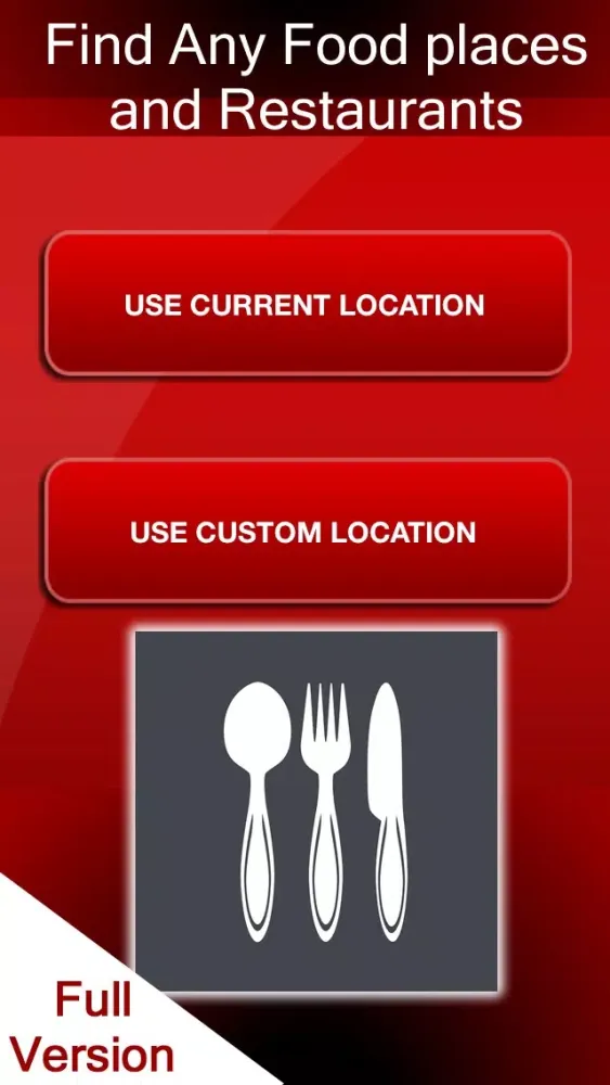 Zrzuty ekranu Food Restaurants & Bars finder - Find where to eat at my current location and more
