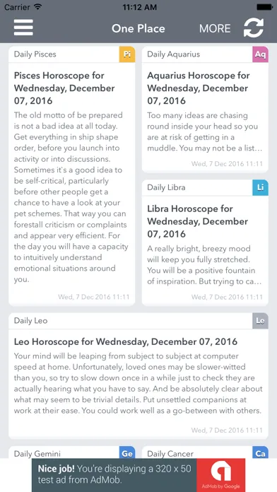 Daily Horoscope - Free Astrology & Zodiac forecast 스크린샷