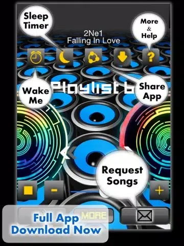Captures d'écran de Kpop radio & Asian MP3 music hits player - Listen to the best live radio stations from Korea and Asia iPad 