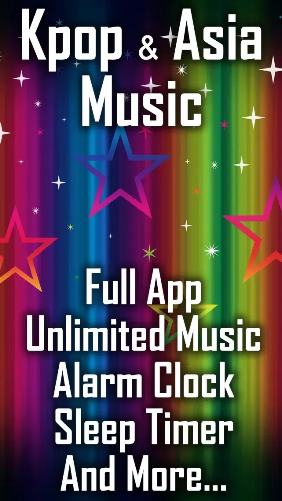 Captures d'écran de Kpop radio & Asian MP3 music hits player - Listen to the best live radio stations from Korea and Asia