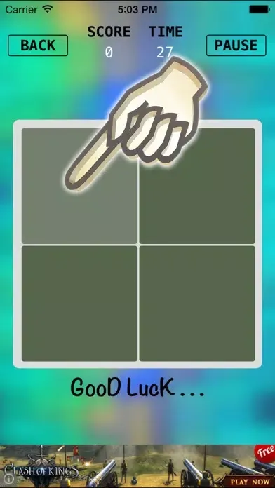 Zrzuty ekranu Color cube - spot the different square