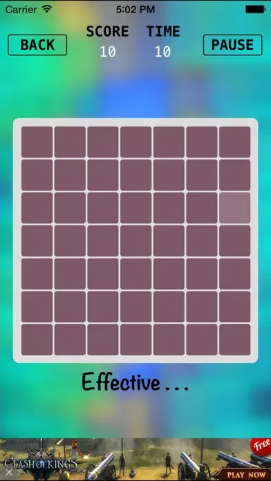 Zrzuty ekranu Color cube - spot the different square