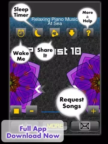 Zrzuty ekranu Music for meditation & relaxation - The best relaxed melodies for deep sleep and positive thinking iPad 