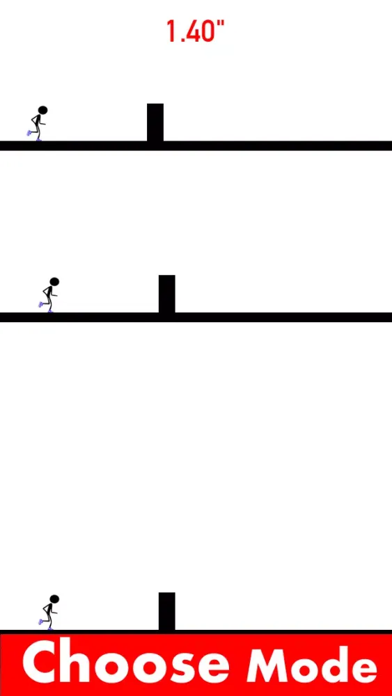 No one dies today - The stickman runner应用截图