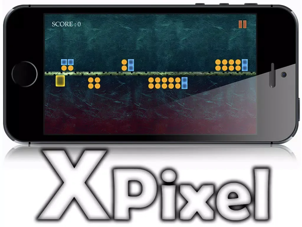 Ảnh chụp màn hình của X pixel jump - The perfect addictive game iPad 