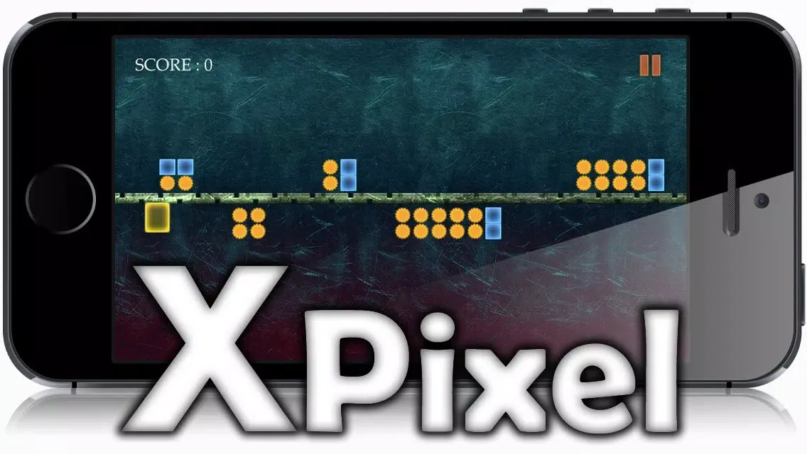 Ảnh chụp màn hình của X pixel jump - The perfect addictive game