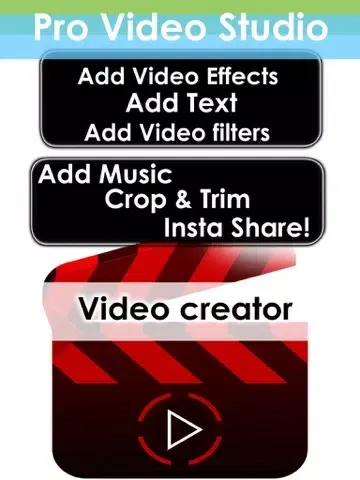 Insta Video - Video FX effects editor plus live filters & movie maker iPad 應用截圖