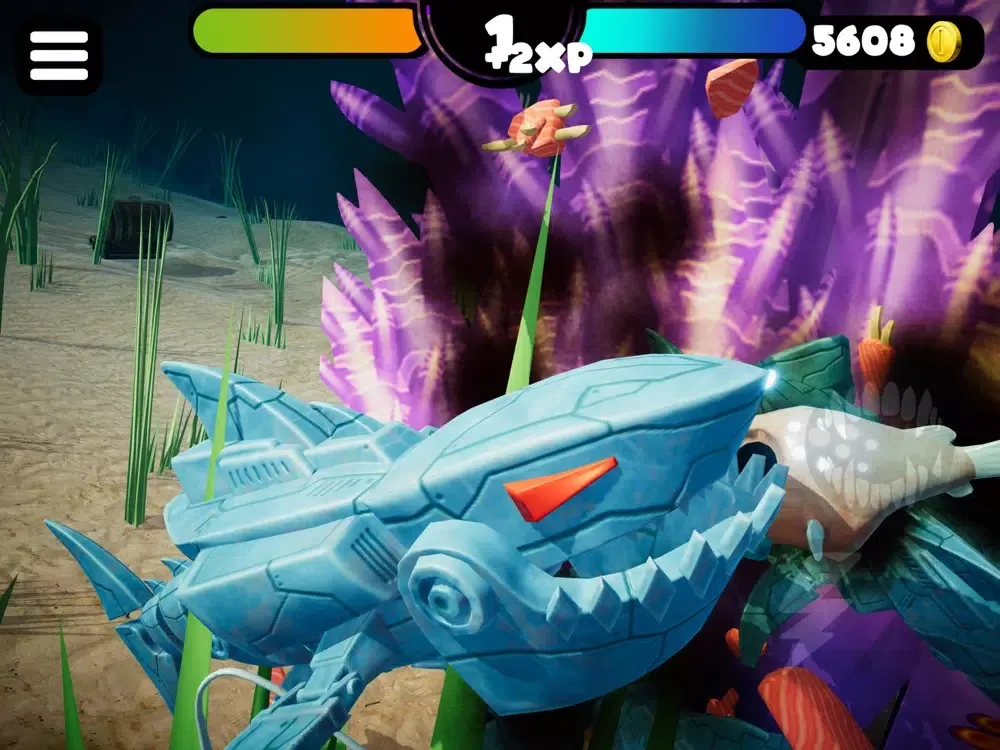 Screenshot di FISH 3D GROWING AND EATING iPad 