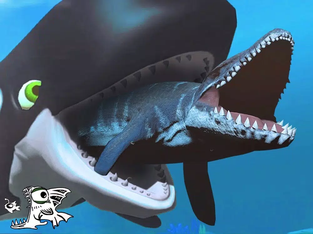 FISH 3D GROWING AND EATING iPad  Screenshots