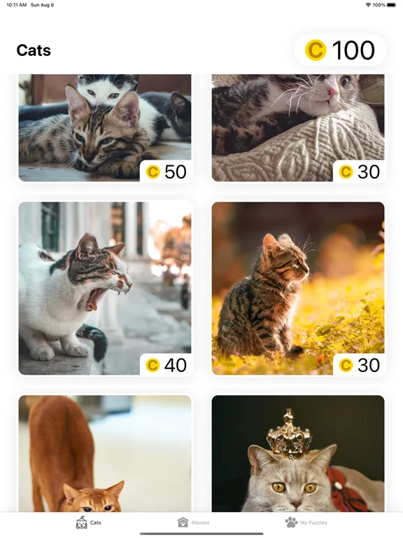 Cat Jigsaw - Classic Puzzle iPad  স্ক্রিনশট