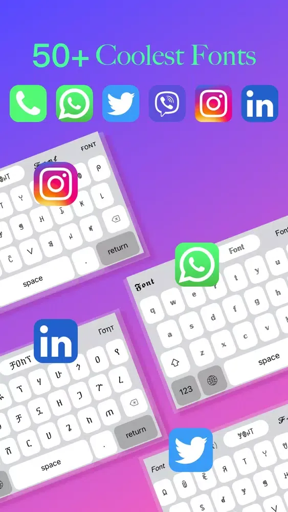 Screenshot di Font Keyword -App Icon& Widget