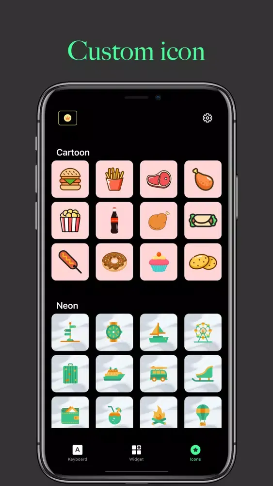 Screenshot di Font Keyword -App Icon& Widget