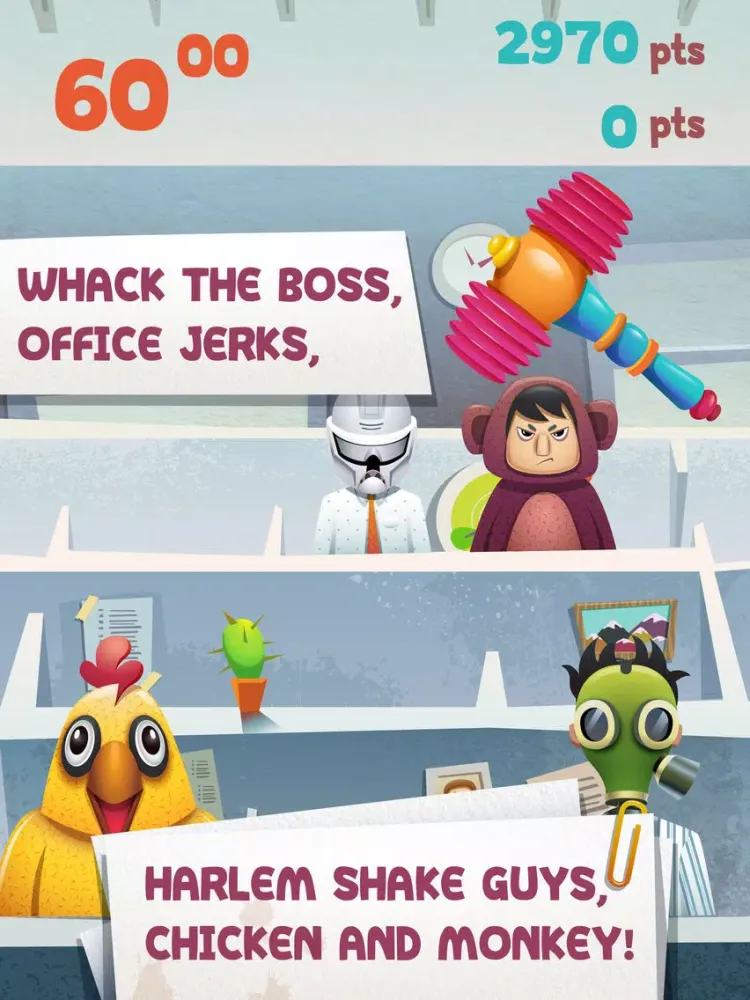 Whack an Office Jerk iPad Screenshots