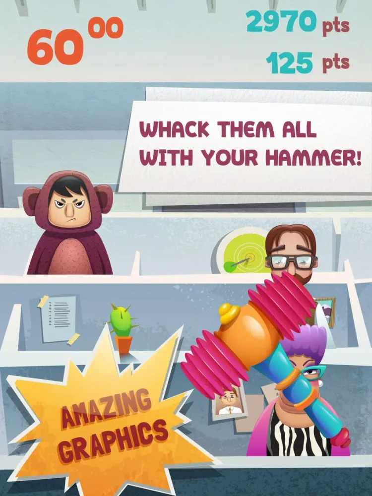 Whack an Office Jerk iPad Screenshots
