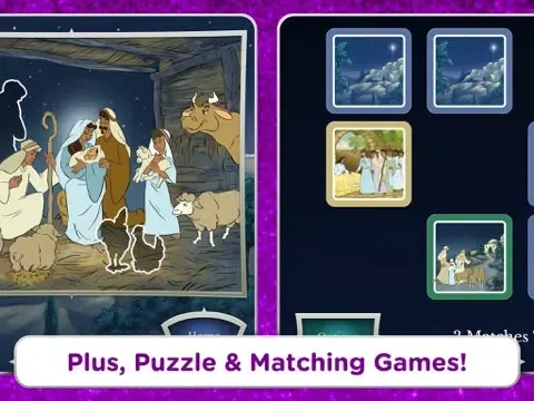 Capturas de pantalla de The Birth of Jesus: A Christmas Nativity Story Book - Children's Story Books, Read Along Bedtime Stories for Preschool, Kindergarten Age School Kids and Up iPad 