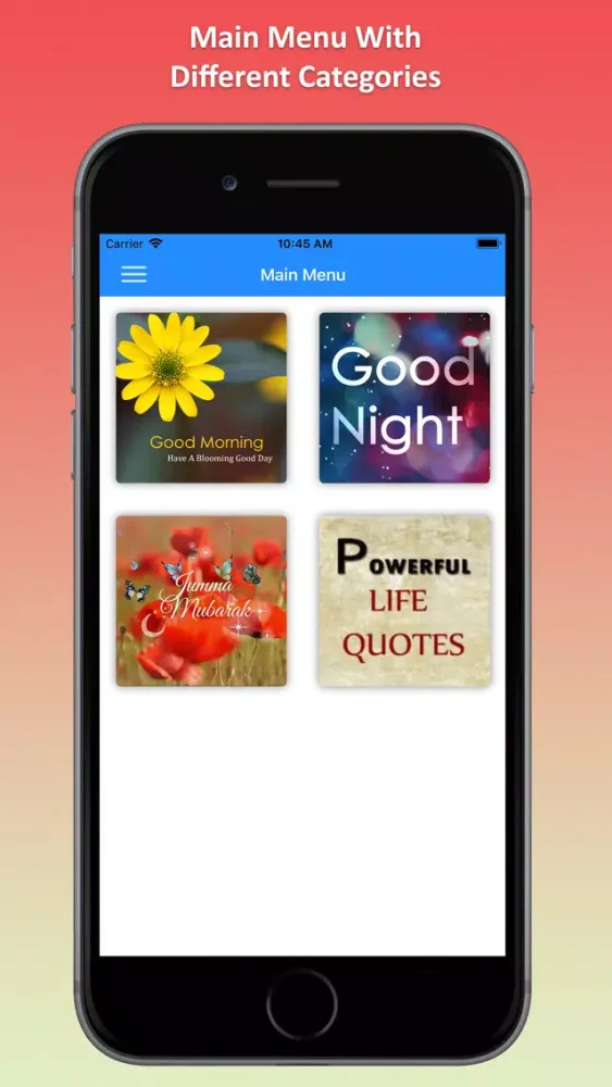 Motivation cool quote app سکرین شاٹس