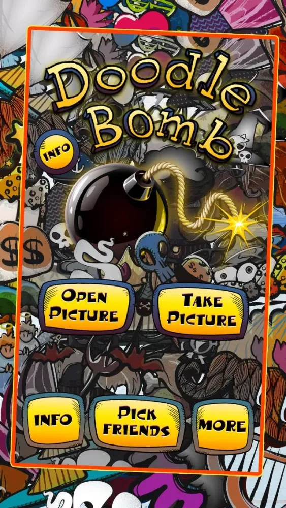 Capturas de pantalla de Doodle Bomb - InstaBlend Funny Doodles & Selfie Photo Booth
