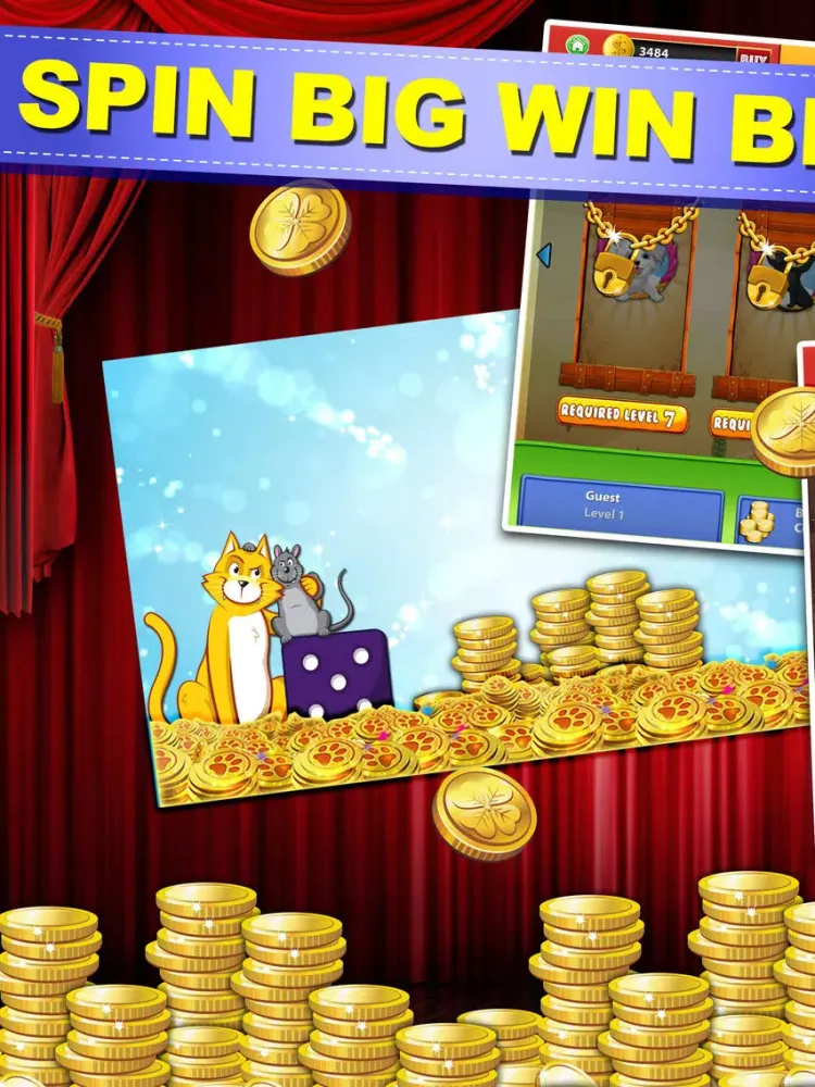 Скриншоты Furry Fortune Pets Slots Gold Wild Animals Casino iPad 