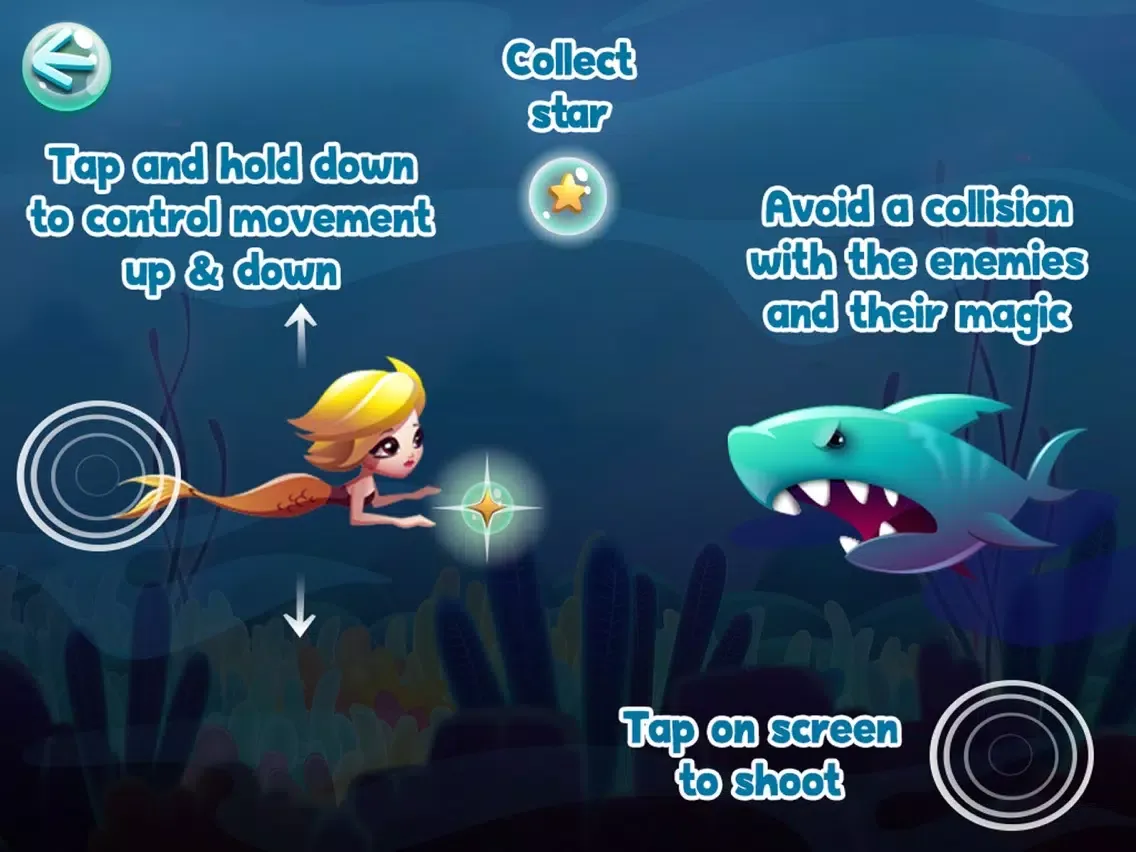 Mermaid Little World Adventure - Dolphin Princess iPad 應用截圖