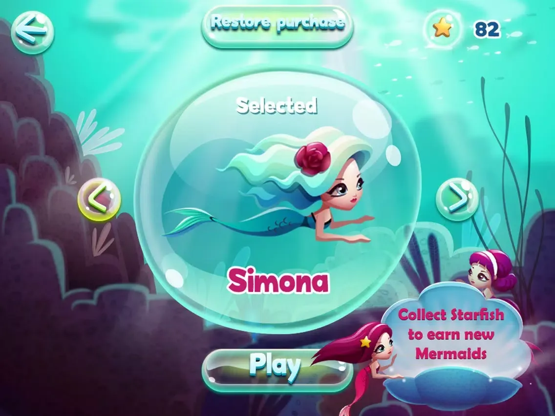 Mermaid Little World Adventure - Dolphin Princess iPad 應用截圖