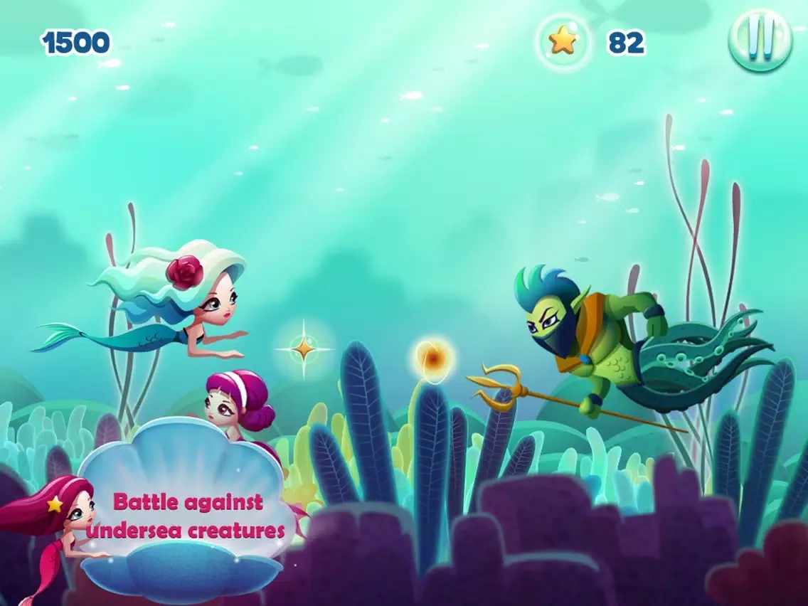 Mermaid Little World Adventure - Dolphin Princess iPad 應用截圖
