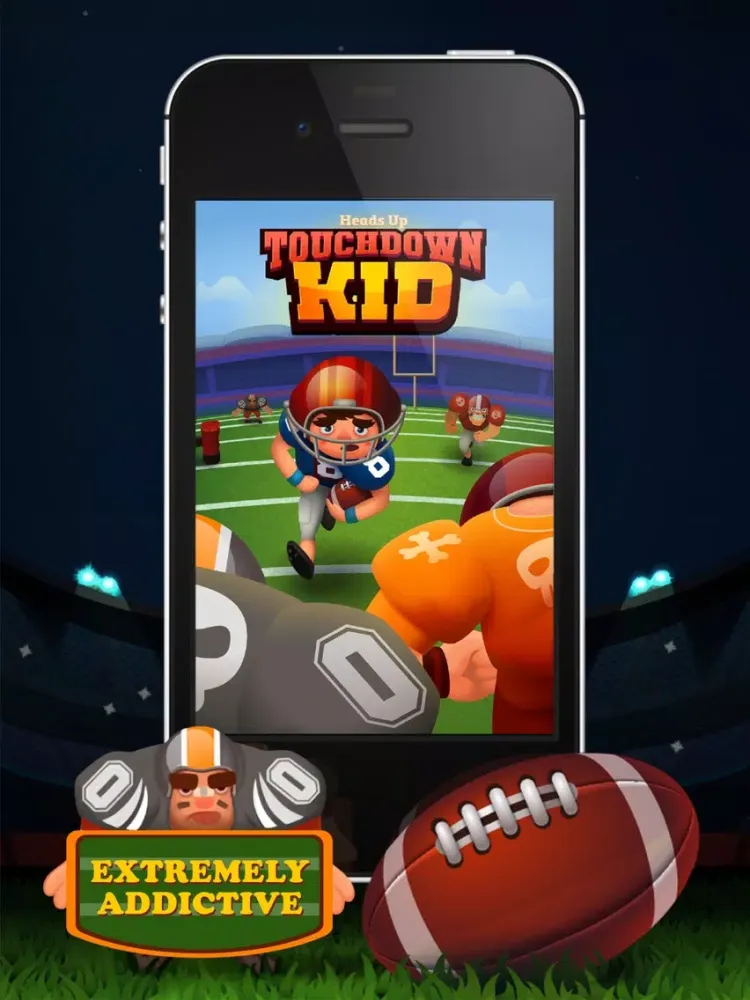 Скриншоты Touchdown Kid Football Season - Join the Endless Super Hero Runner Trainer Camp iPad 