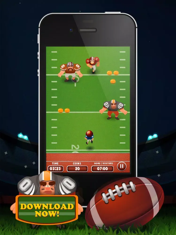 Скриншоты Touchdown Kid Football Season - Join the Endless Super Hero Runner Trainer Camp iPad 