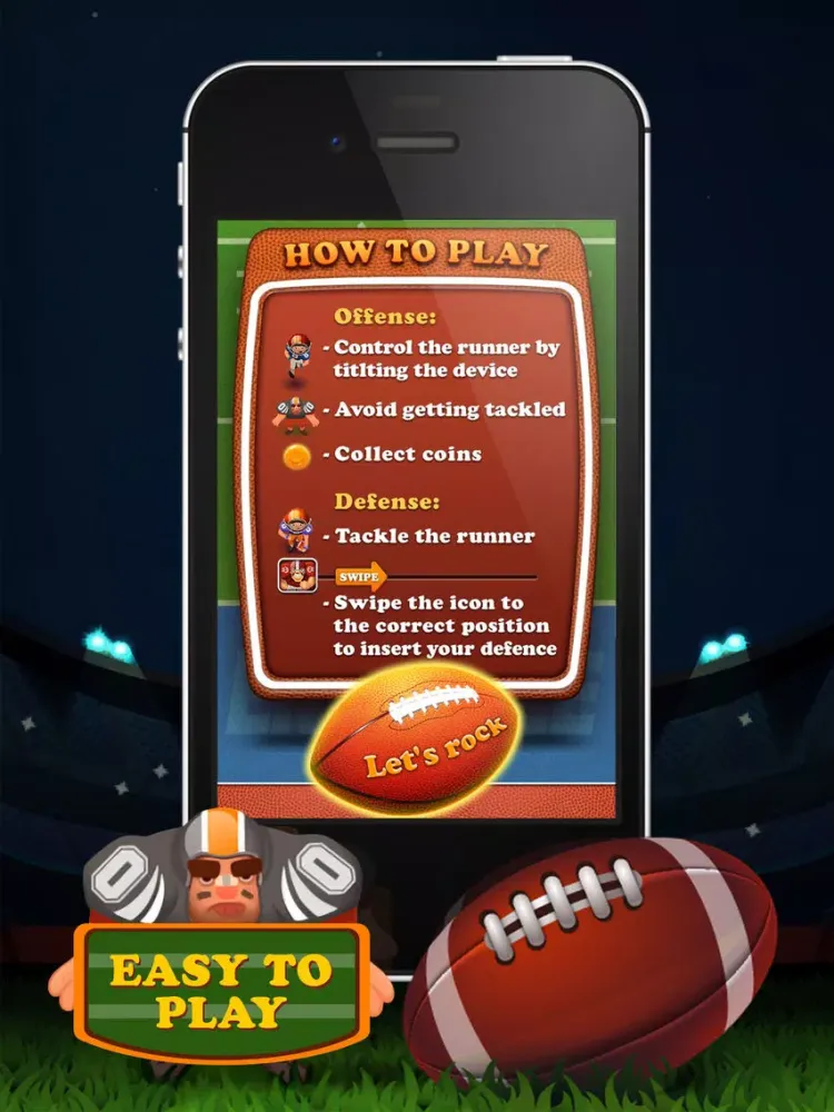 Скриншоты Touchdown Kid Football Season - Join the Endless Super Hero Runner Trainer Camp iPad 